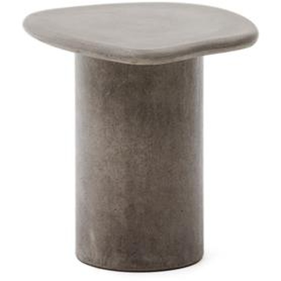 Kave Home - Table dappoint Macarella en ciment 48 x 47 cm