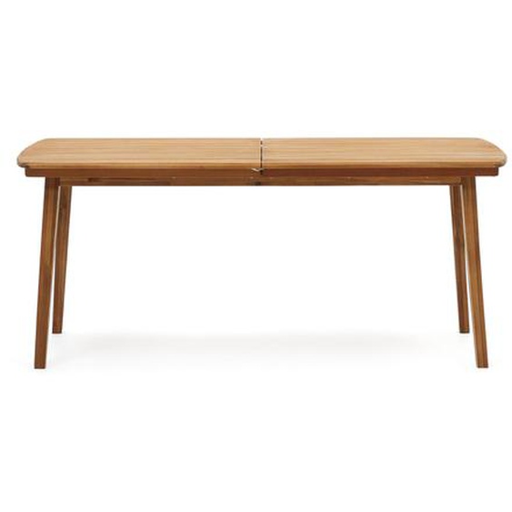 Kave Home - Table de jardin extensible Thianna en bois dacacia 180 (240) x 90 cm FSC 100%