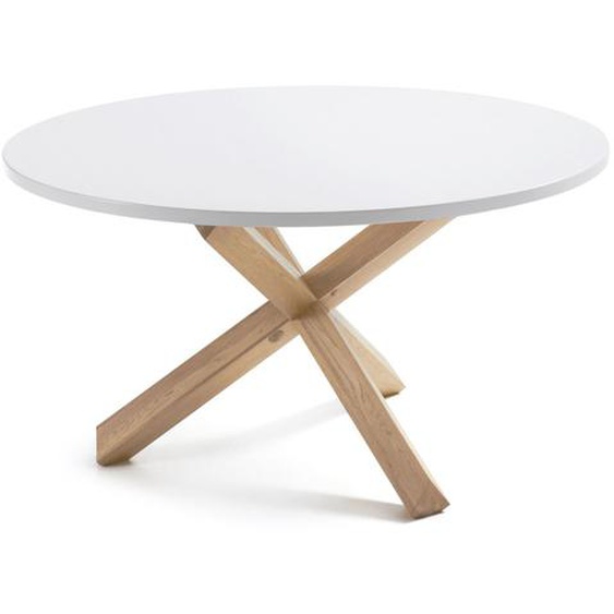 Kave Home - Table Lotus Ã˜ 120 cm blanc