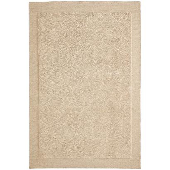 Kave Home - Tapis  Marely en laine beige 160 x 230 cm