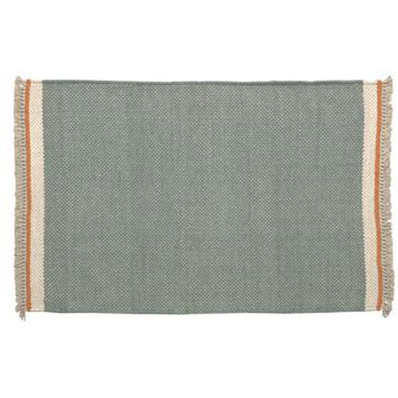 Kave Home - Tapis Nam 60 x 90 cm bleu