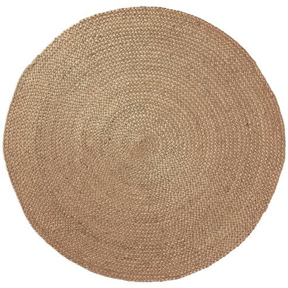 Kave Home - Tapis rond Doc 100 % jute couleur naturelle Ø 100 cm