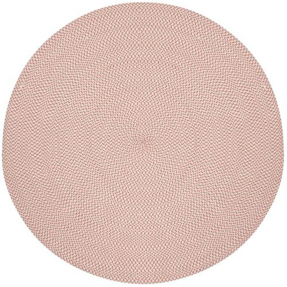Kave Home - Tapis rond Rodhe 100 % PET terracotta Ø 150 cm