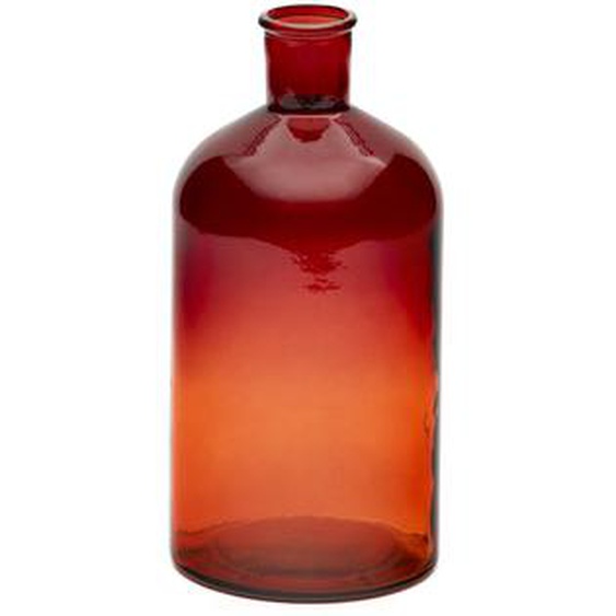 Kave Home - Vase Brenna en verre marron 100% recyclé 28 cm