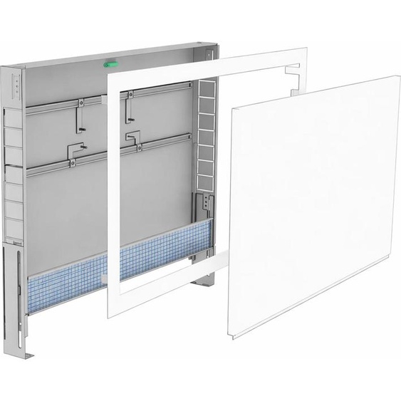KE Kelit KM576 KELOX UP Armoire de distribution avec couvercle métallique 1-4 L : 550 mm SET, 1 pièce.
