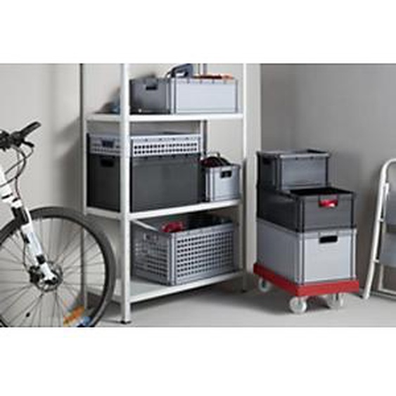 KEEEPER Chariot rolf, capacité de charge: 300 kg, rouge