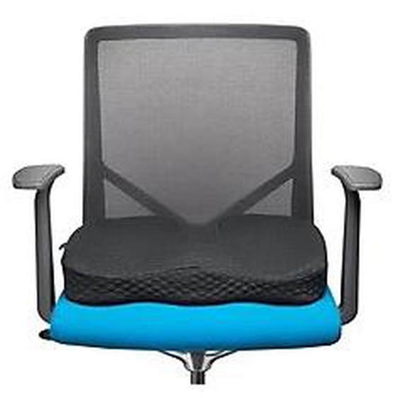 Kensington Coussin dassise Premium avec gel refroidissant, forme en U - Noir