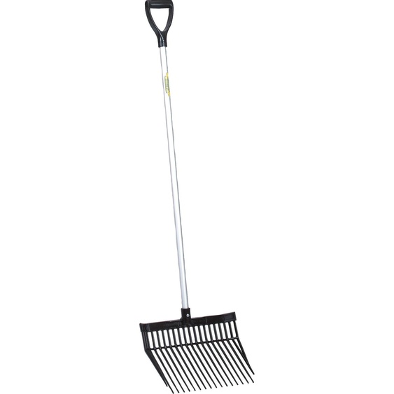 Kerbl Dunggabel Aubiose Bollengabel mit Stiel, Breite 30 cm, Stiel Aluminium