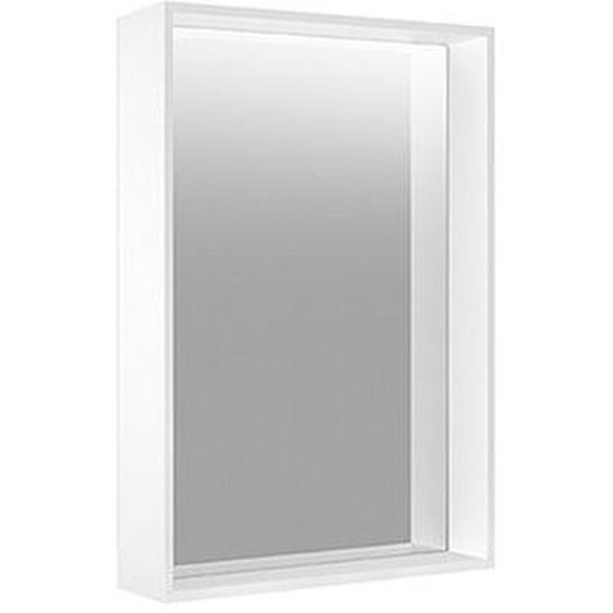Keuco miroir lumineux Plan 07896171000 460x850x105mm, couleur claire 2000 , anodisé teinté argent