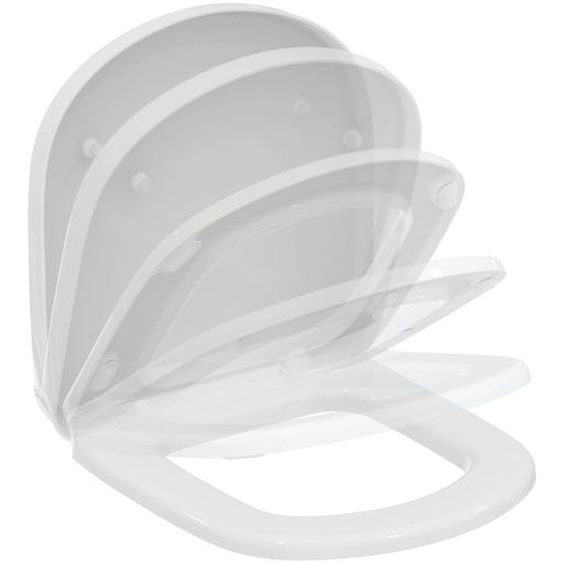 Abattant Wc Porcher Kheops Frein De Chute Court Silencieux - Porcher