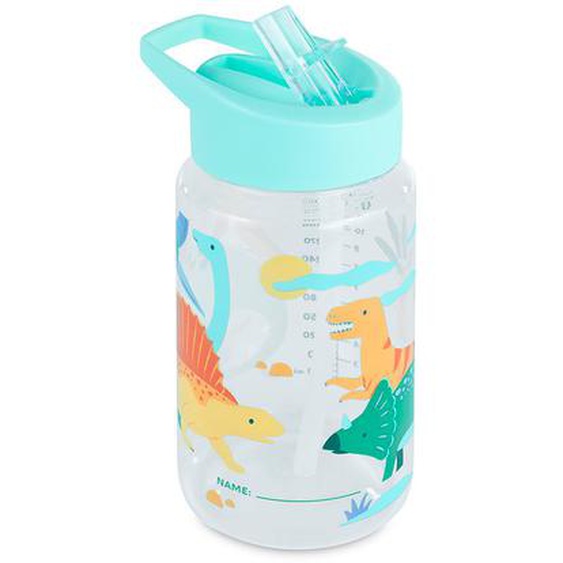 Kiddie Bottle Bouteille De Dinosaure Jurassique Bleu