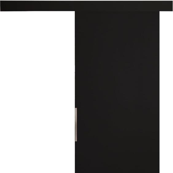 KIER FURNITURE - Porte coulissante MALIBU 70 - Polyvalente - Noir 76 x 205 x 1,6 cm