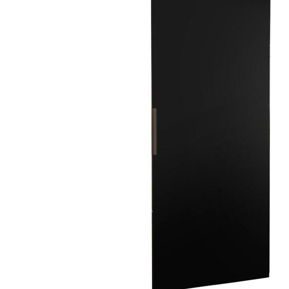 KIER FURNITURE - Porte coulissante MALIBU 90 - Polyvalente - Noir 96 x 205 x 1,6 cm