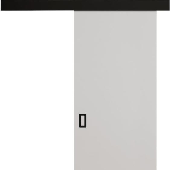 KIER FURNITURE Porte Coulissante Intérieur avec Rail Blanc 66x205x1,6 cm
