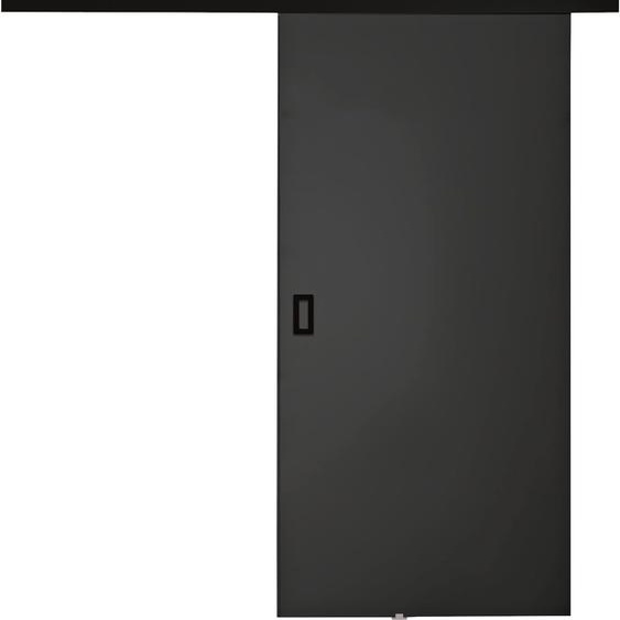 KIER FURNITURE Porte Coulissante Intérieur avec Rail Graphite 96x205x1,6 cm