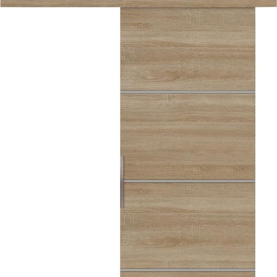 KIER FURNITURE - Portes coulissantes MALIBU PLUS 70 - Modèle universel - Chêne Sonoma 76 x 205 x 1,6 cm