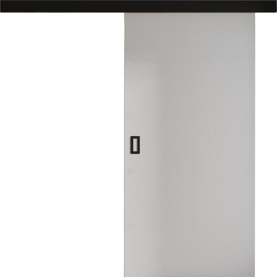 KIER FURNITURE Porte Coulissante Intérieur avec Rail Blanc 86x205x1,6 cm