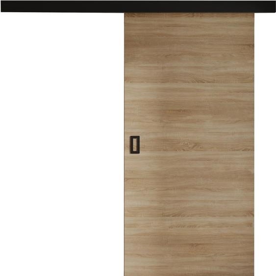 KIER FURNITURE Portes coulissantes modernes 90 - Polyvalentes - Chêne Sonoma 96 x 205 x 1,6 cm