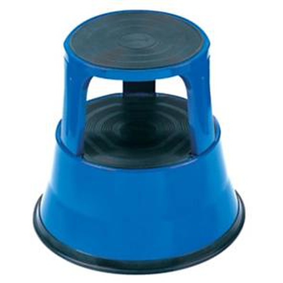 KIK-ALONG Tabouret marchepied métal bleu