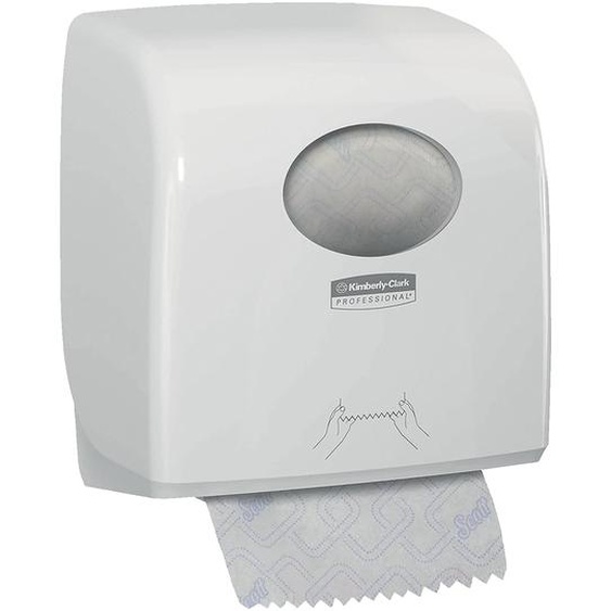KIMBERLY-CLARK Distributeur essuie-mains en rouleaux Aquarius Slimroll blanc