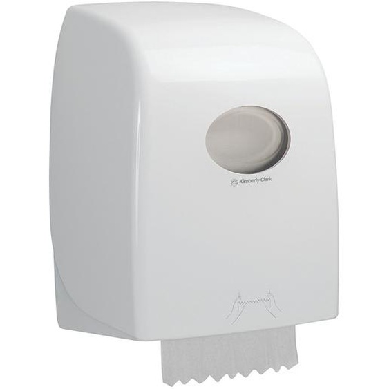 KIMBERLY-CLARK Distributeur essuie-mains rouleaux Aquarius ABS blanc