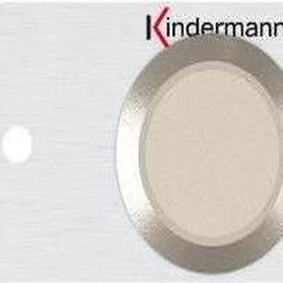Kindermann 7444000443 Prise en acier inoxydable (7444000443)