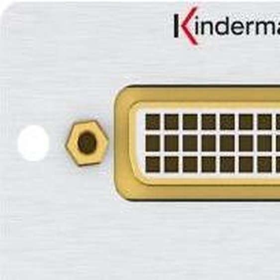 Kindermann 7444000702 Prise DVI-I en aluminium (7444-702)