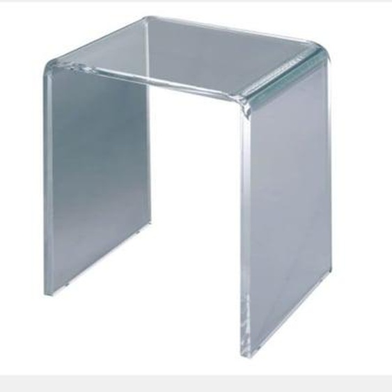 Kinedo - Tabouret de douche acrylique transparent
