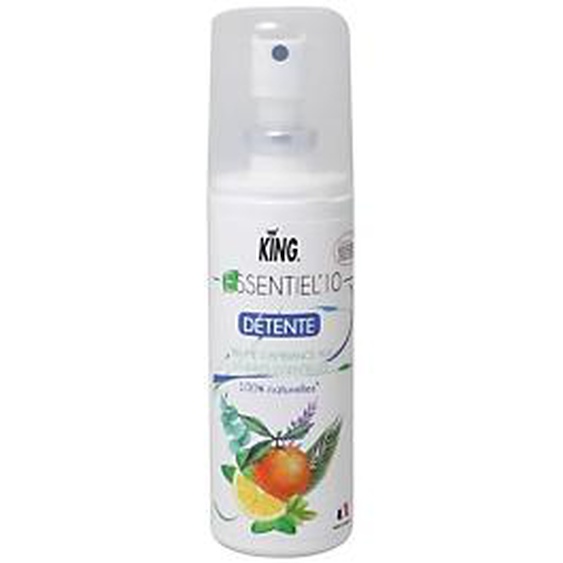 KING Désodorisant aux huiles essentielles Essentiel10 agrumes 100 ml