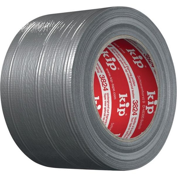 KIP bande pierre 3824 argent 50 m x 75 mm - 3824-75