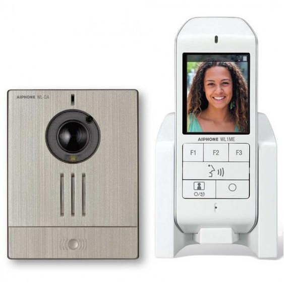 Kit carillon audio/vidéo sans fil - AIPHONE - 130700