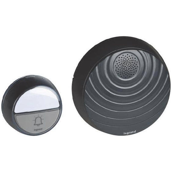 Kit carillon radio sans fil Confort à piles - anthracite - Legrand