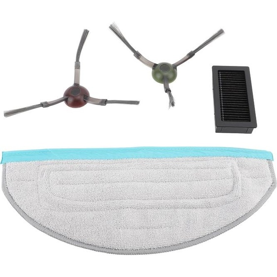 Kit daccessoires de remplacement pour Yeedi CC Cube Robot Aspirateur Tissu non tissé Mop Pad Filter Side Brush Dust Bag Spare Parts