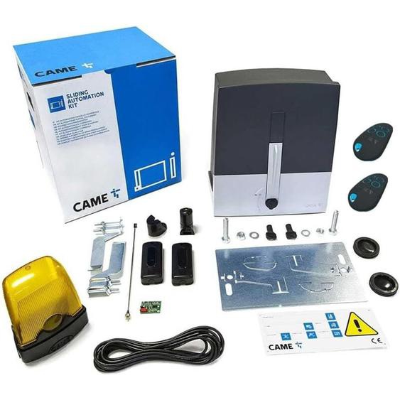 Came - Kit dautomatisation pour portails à s coulissants jusquà 10m et 400 Kg 24V 8K01MS-019