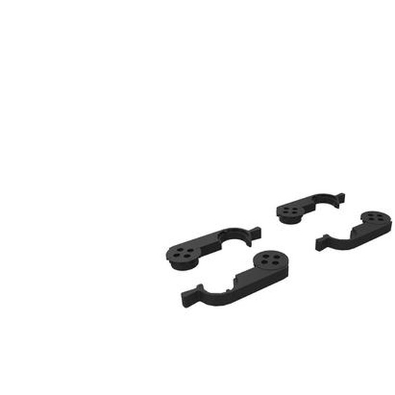 Kit de 4 connecteurs pour table Eureka - Noir