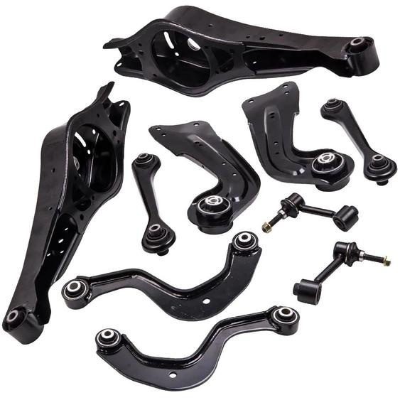 Kit de bras de suspension, acier à haute résistance, longueur 45 cm, largeur 15 cm, compatibilité : modèles de voitures compactes, performance : conçu pour une grande durabilité