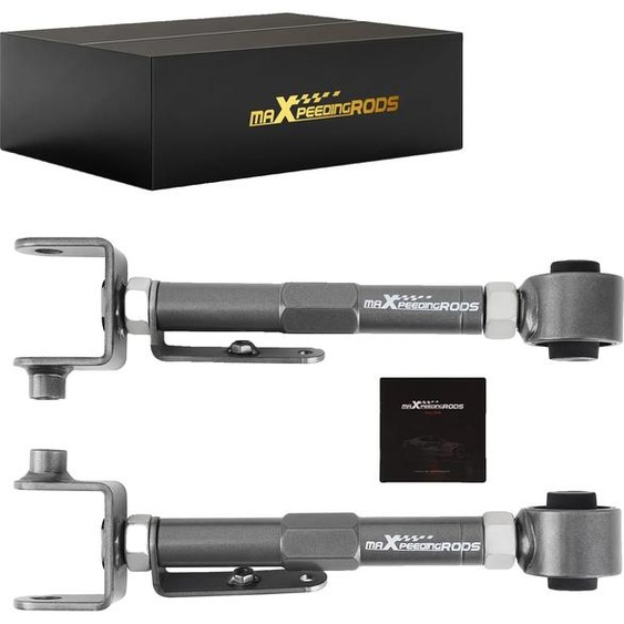 Kit de bras dearrière réglable-Camber, réglage fin de la manipulation, construction en acier durable, évite lusure des pneus