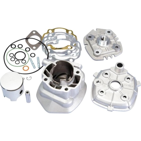 Kit de cylindres Polini Aluminium Racing Evolution 70ccm 10mm pour Minarelli couché LC