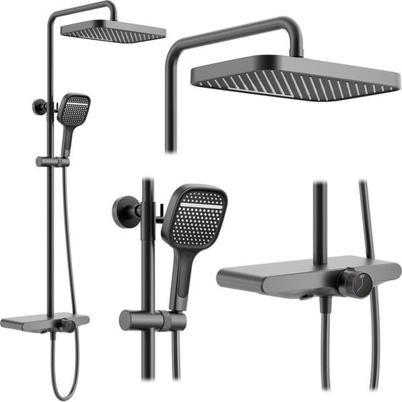 Kit de Douche Rea Bari Titanium