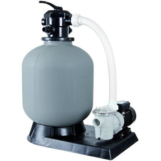 Kit de Filtration à Sable Ubbink Poolfilterset 400, Débit Max 6m3/h, Cuve Ø 400mm, Pompe Poolmax TP50