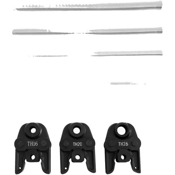 Kit de pinces à sertir, compatibilité polyvalente, construction robuste, couleur noire