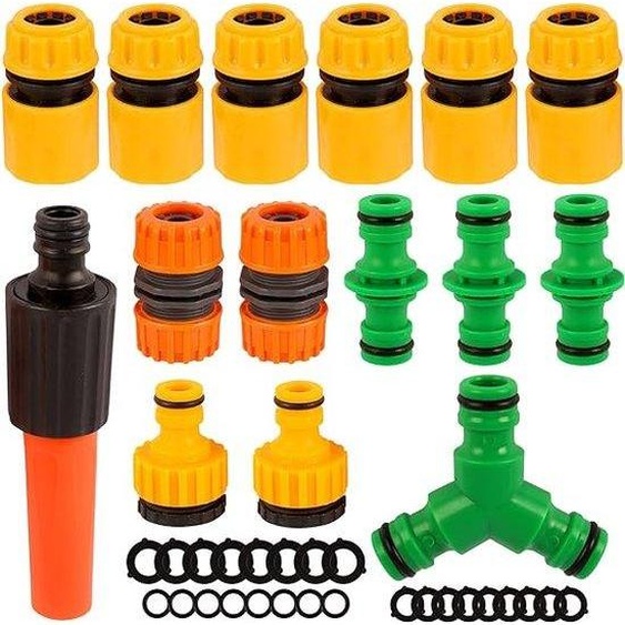Kit de raccords pour tuyau darrosage, haute qualité, acier inoxydable