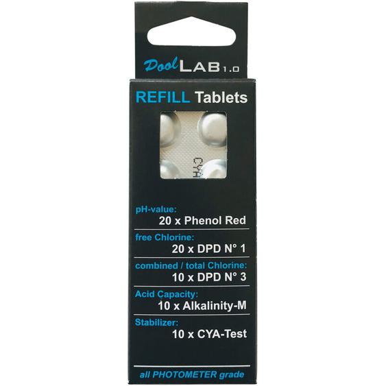 Kit de recharges pour testeur électronique pour piscines - Photomètre Pool-Lab 1.0