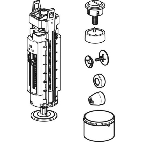 Kit de transformation pour robinet de vidange IMPULS240-290 Geberit - 241.810.KD.1