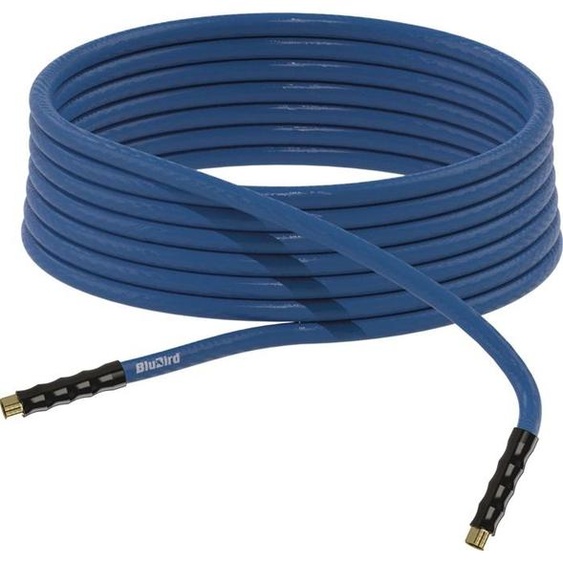 Kit de tuyaux datelier BluBird : diamètre intérieur 6 mm, diamètre extérieur 12 mm, longueur 10 m, raccord en laiton G1/4