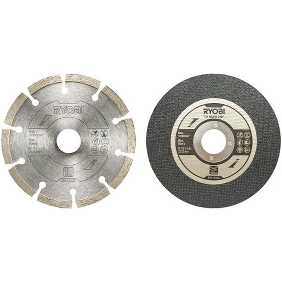 Kit découpe 6 disques meuleuse Ø 115 mm
