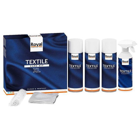 Kit dentretien textile ROYALTEX - Produits pour nettoyer et protéger le tissu