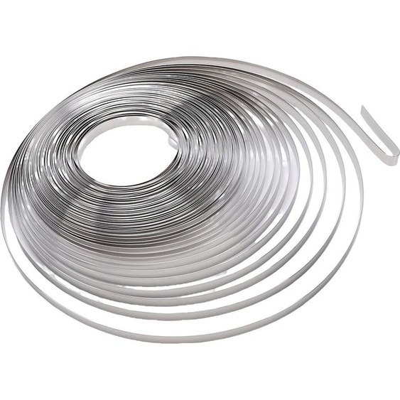 Kit doutils de serrage pour bandes de cerclage en acier inoxydable (bobine de 1/2 pouce x 0,03 pouce x 100 pieds) pour les applications industrielles de transport et dexpédition