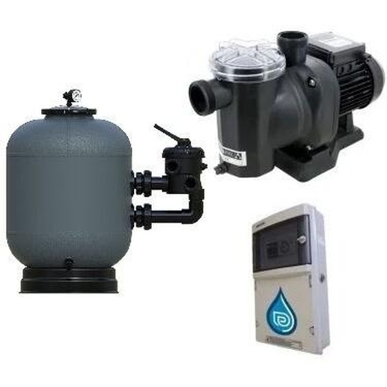Kit filtration piscine PREMIUM 10 m3/h