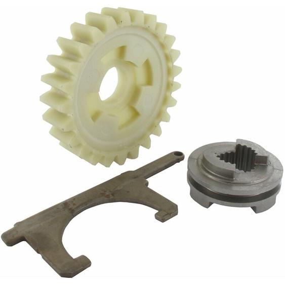 Kit pignon pour réparation du boitier inverseur 0306040001 sur motobineuses HUSQVARNA - PUBERT - STAUB (modèles avant 2012). Remplace origine